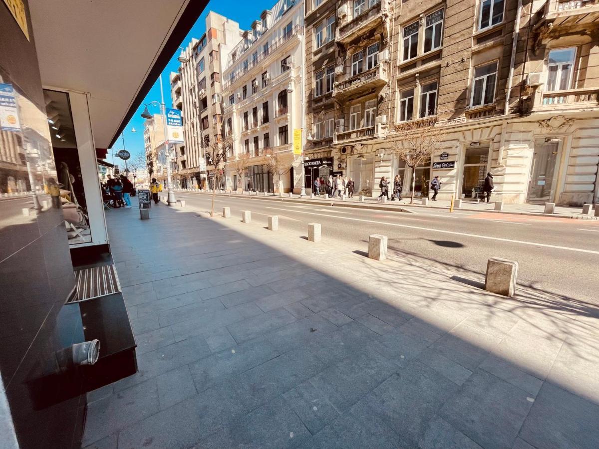Fabulous Apartament With View In Calea Victoriei Bukarest Eksteriør billede